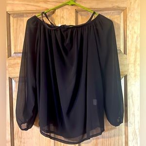 Sheer Off the Shoulder Top